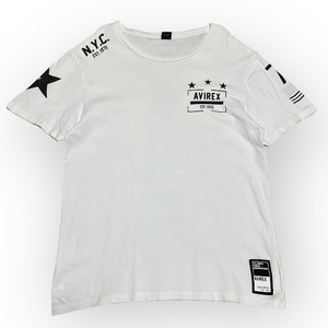 ★AVIREX アビレックス 11 STARS クルーネック Tシャツ 上野商会