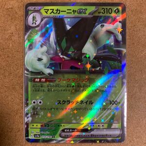 【即決価格】数7 / ポケモンカードゲーム / マスカーニャ ex / sv4a 014/190 RR / 3点同時落札で送料無料 / シャイニートレジャー