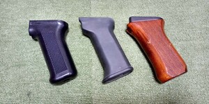 LCT AK-47 AMD-65 AK-74MN グリップセット 木製グリップ 電動ガン用