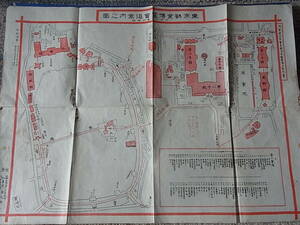 2/20★明治史料◆近代化日本/国威掲揚◆東京勧業博覧会道案内之図◆明治40年4月15日 松華堂-金丸平三/錦耕堂-増田定造 発行