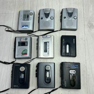 SONY ソニー WALKMAN ウォークマン WM-FX70 カセットテープレコーダー TCS-600 tcm-48など　計9点セットまとめて　動作未確認【ジャンク】