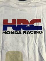 当時物　未使用品　HRC　ホンダレーシング　サインTシャツ　サイズフリー　長期保管品_画像6