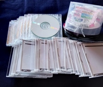 ①maxell BD-RE(25GB)20枚 ②Victor DVD-R DL(片面2層)20枚 ③TDK CD-R(700MB) 9枚　全部で49枚 すべて未使用　_画像1