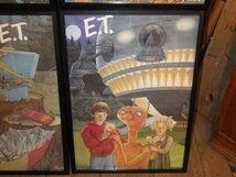 80'S★McDonald’s★E.T.★ポスター★4枚セット★ビンテージ★マクドナルド★アート★宇宙人★UFO★USA雑貨★エイリアン★キャラクター_画像5