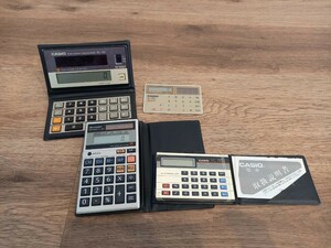 CASIO カシオ/SHARP シャープ 電卓 まとめて 計算機 保管 中古 現状品 k767