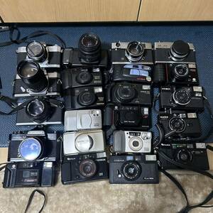 大量20台　フィルムカメラ まとめ売りMINOLTA PENTAX OLYMPUS Canon FUJIFILM RICOH ESPIO μ Konica x-7 ELECTRO YASHICA Autoboy2 HI-MAT