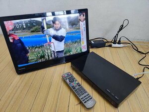 ★パナソニック 19型ワイヤレステレビ ブルーレイプレーヤー UN-19Z1D