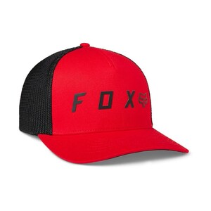FOX 30850-122-S/M アブソリュート フレックスフィットハット フレイムレッド S/M(頭囲55?58cm) バイク 帽子 紫外線 カジュアル