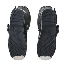DFG DG0451-102-034 ユース フレックスブーツ ブラック/ホワイト 22.0cm バイク 子供オフロード 靴 通気性_画像7