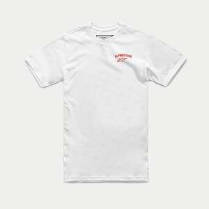 アルパインスターズ 1213-72600-20-M スピードウェイ Tシャツ ホワイト M バイク 夏 半袖