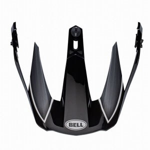 BELL 7137533 MX-9アドベンチャー MIPS バイザー ダルトン ブラック/ブルー バイク ヘルメット 補修 パーツ