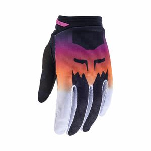ダートフリーク FOX 31378-285-M ウーマンズ 180グローブ ブラック/ピンク M バイク ライディング 女性 手袋 ストレッチ 通気性
