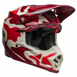 ダートフリーク BELL 7157212 MOTO-9S FLEX ヘルメット フェランディスメシャン レッド/シルバー S (55-56cm) バイク 頭 保護 転倒 防止