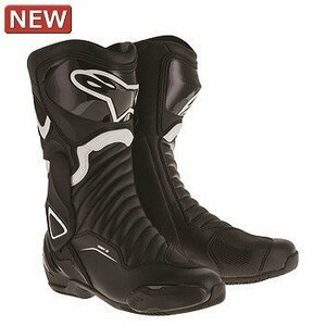 アルパインスターズ Alpinestars SMX 6 BOOT 3017 オンロードブーツ ブーツ 12 ブラック ホワイト 43サイズ