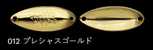 ノリーズ 鱒玄人チュール 012/プレシャスゴールド 27mm 1.8g ルアー スプーン 疑似餌 トラウト マス 釣具 釣り フィッシング