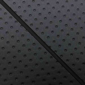 日本製 カスタム シートカバー ハンターカブ (CT110/鉄爪) エンボス黒/黒パイピング 張替 純正シート 対応
