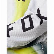 FOX 29713-130-YM ユース 180ジャージ トキシック フローイエロー M キッズ 子供用 長袖 バイクウェア ダートフリーク_画像6