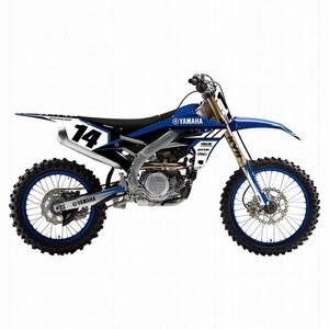 ファクトリーFX FX25-01230 エヴォシリーズグラフィックデカール EVO19 YZ250F/YZ450F バイク ロゴ シール はがれにくい