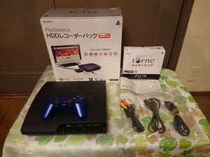 11XA02161 ◆SONY PlayStation3 プレステ3 HDDレコーダーパック 320GB torne/トルネ CECH-3000B 動作確認済み◆