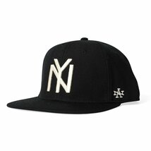 AMERICAN NEEDLE アメリカンニードル ARCHIVE 400 SERIES NEW YORK BLACK YANKEES CAP キャップ SMU672A-NBY 黒 メンズ /027_画像1