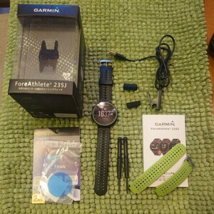 GARMIN　ForeAthlete235J　ガーミン　心拍計　心拍数　GPS　マラソン　ジョギング　　　時計　ランニングウォッチ　スマートウォッチ