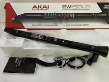 サ6017M★ AKAI Professional　EWI Solo　アカイ　スピーカー内蔵ウインド・シンセサイザー　★_画像8