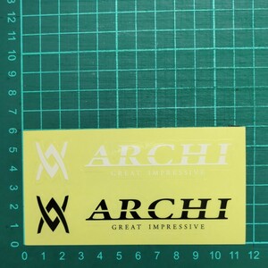 ARCHI アーキ バイク ステッカー