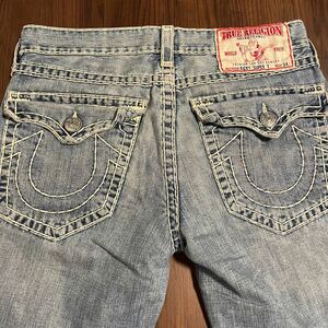 激レア 中古 TRUE RELIGION デニム パンツ33 BLUE 系 RICKY SUPER T JEANS KAPITAL COOGI エビス TEARS AMIRI TRAVIS SCOTT SS supreme 24