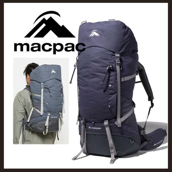 ○★新品 未使用 MACPAC カスケード65 バックパック 定番登山用リュック グレー 1○●