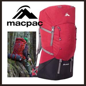 ○★新品 未使用 MACPAC トーレ80 バックパック 定番登山用リュック レッド 2○●