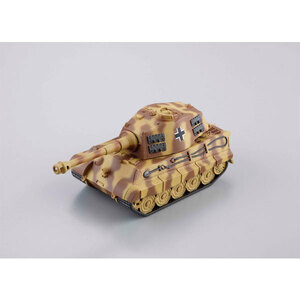  Capsule Q Mu jiam world tanker diff .rume10 Germany machine ... compilation Vol.3 Tiger II( two color camouflage * tea )
