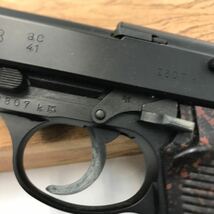 【本革ホルスター付き】MARUZEN マルゼン WALTHER ワルサー P38 ac41 ブラック ガスブローバック ガスガン 箱付き【美品】_画像3