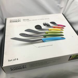 【未使用】ジョゼフジョゼフ エレベート josephjoseph elevate 6本 マルチカラー　テーブルを汚さない3点バランス