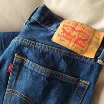 Levi's 501濃紺ジーンズ/デニムパンツ エジプト製/古着/W33L36【YLV1982】_画像2