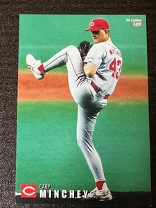 *1999 Calbee Professional Baseball chip s[ mince -] No.105 Hiroshima carp *