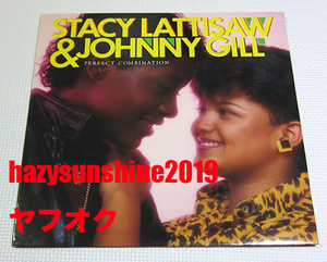 ステーシー・ラティソー & ジョニー・ギル STACY LATTISAW AND JOHNNY GILL 12 INCH LP PERFECT CONBINATION NARADA MICHAEL WALDEN