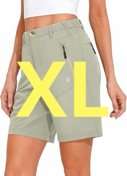【XL】カーゴ ショーツ パンツ ショートパンツ 伸縮性 速乾性 吸汗性