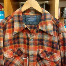 PENDLETON wool shirt 70s vintage size L ペンドルトン ビンテージ ウールチェック オンブレ シャツ USA製 06B0701_画像3