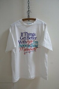 ★★1990'S~ ヴィンテージ メッセージ プリントTシャツ / PEACOCK PAPPERS