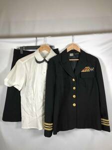 実物　アメリカ軍　アメリカ海軍　中佐　女性制服　フルセット　帽子付き　中古品　年代不明　US NAVY　放出品