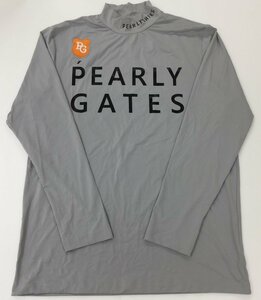 パーリーゲイツ　PEARLY GATES 長袖Tシャツ　グレー　52201TS954