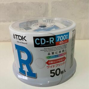 【美品】TDK CD-R 50枚パック　48倍速対応