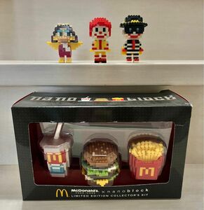 Mcdonald's nanoblock マクドナルド ナノブロック