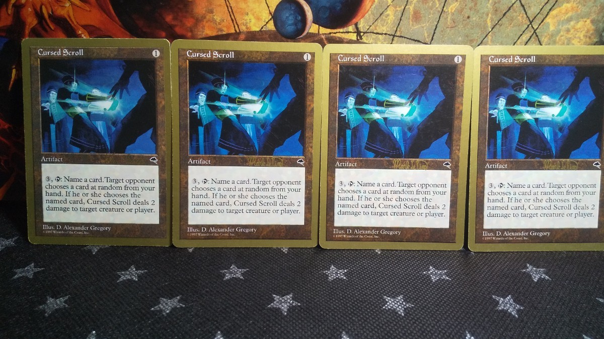 Amazon.co.jp: MTG Force of Will 4枚セット WCD 金枠 : おもちゃ