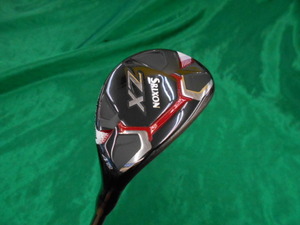 92772★中古★リシャフト品★ＳＲＩＸＯＮ　ＺＸ　Ｈ　Ｕ４★ＴＯＵＲ　ＡＤ　Ｕ-75★Ｓ★カバー有★