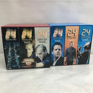 PY0214A TWENTY FOUR 24 シーズン season 1〜6 Ⅰ〜Ⅵ TORILOGY BOX トリロジーボックス DVD 2本セット セル版 日本語吹替 海外 ドラマ 