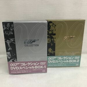 PY0216B 007 COLLECTION コレクション DVD スペシャル BOX ボックス 1 2 2本セット セル版 帯付き ゴールデンアイ/ゴールドフィンガー/他 