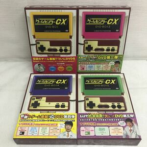 PY0222H ゲームセンターCX DVD BOX ボックス 1/3/4/5 5本セット セル版 帯付き 邦画 バラエティ フジテレビ ハピネット 有野晋哉 