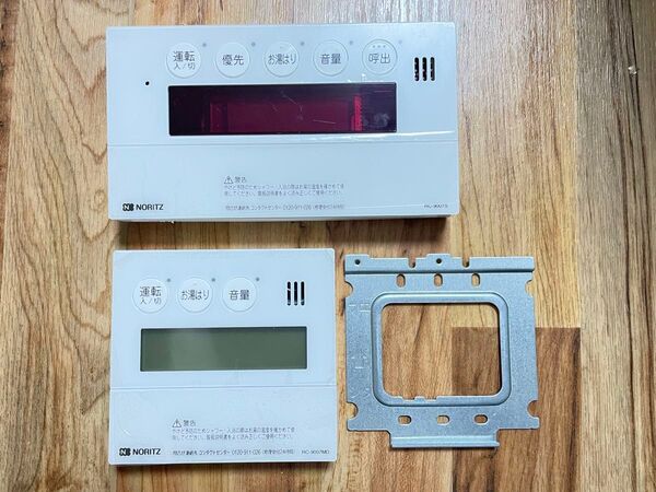 リモコン ノーリツ RC9007S 9007MD 約半年だけエコジョーズにて使っていたリモコンセット特価します