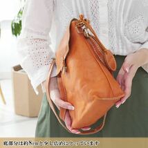 本革 ショルダーバッグ レディース ズッケロ フェス 肩掛け 斜めがけ 小さめ 小さい 軽い 軽量 ミニバッグ ミニショルダー 革 レザー 49641_画像6